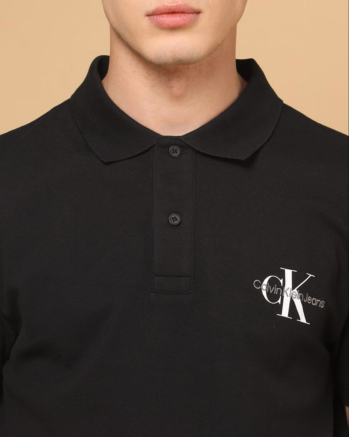 CALVIN KLEIN - MEN'S POLO T-SHIRT